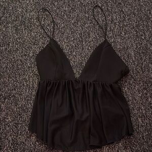 Black Spaghetti Strap Top